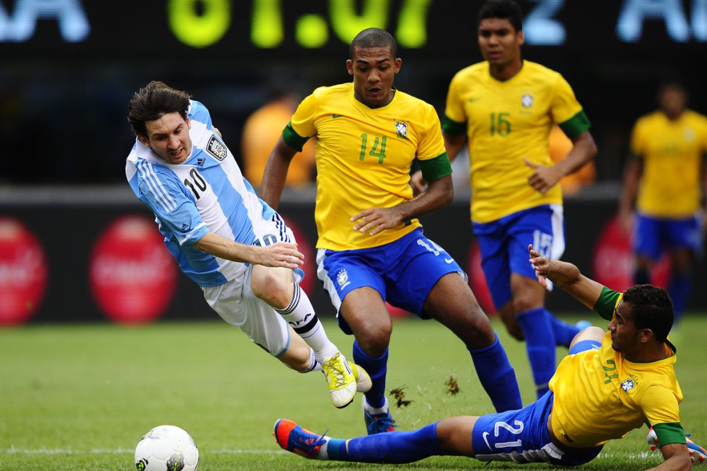 Brasil e Argentina se enfrentam